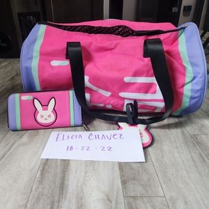 D.Va Loungefly Wallet and Duffle